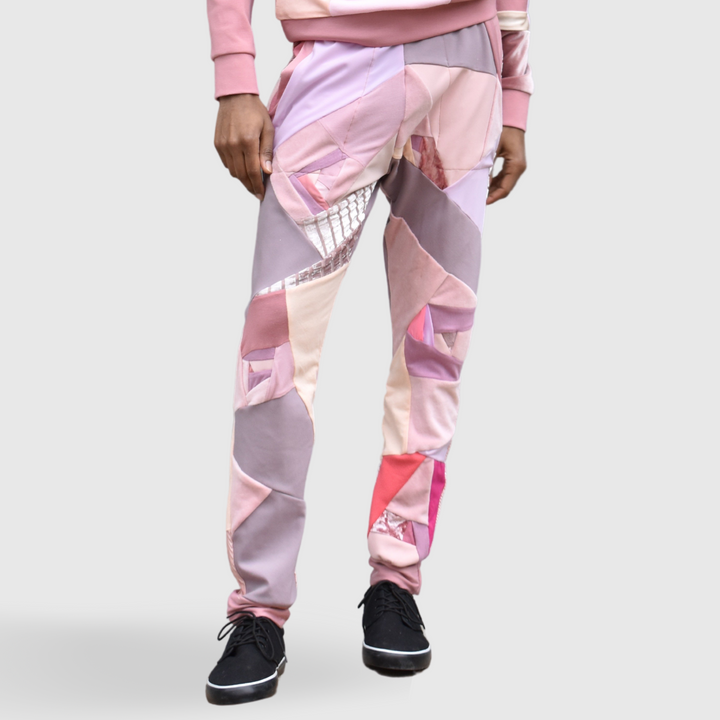 pink 'all-over reroll' jogger