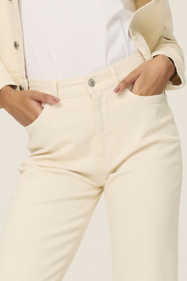 ASE - STRAIGHT JEANS | ECRU