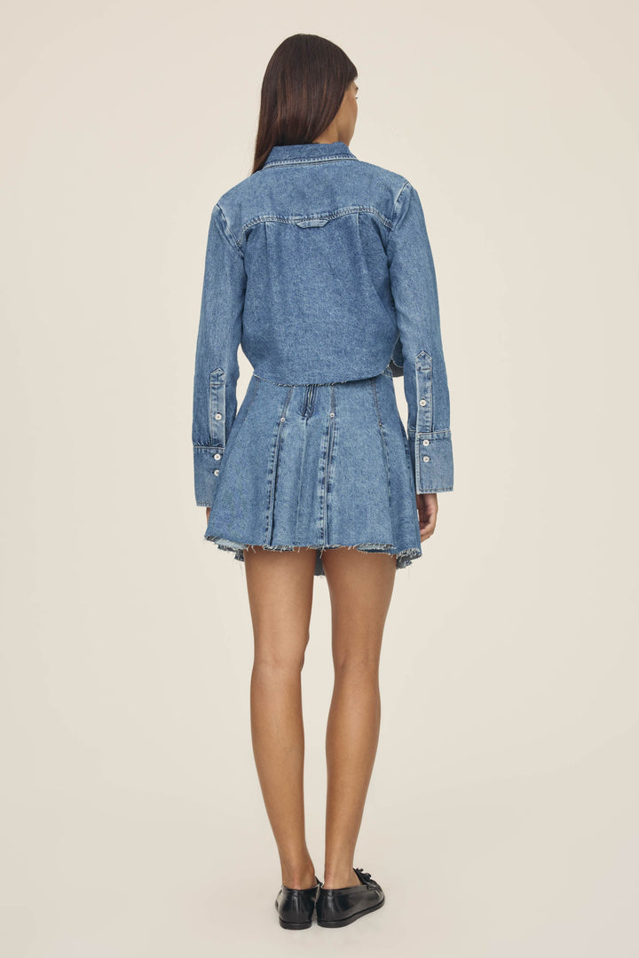 LAS - DENIM MINI SKIRT | NEW LIFE