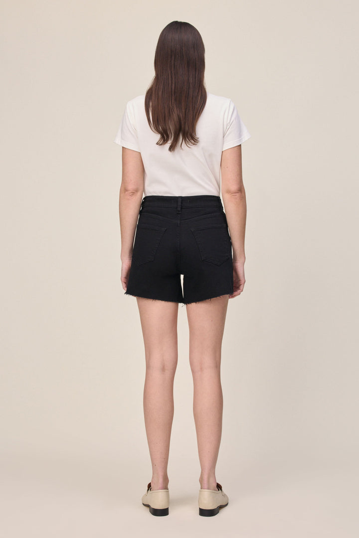VVI - RELAXED JEAN SHORT | JET BLACK