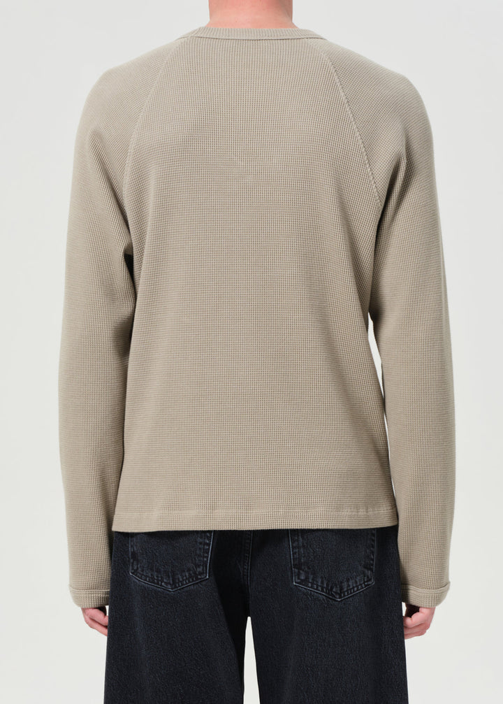 Payson Waffle Tee in Wicker