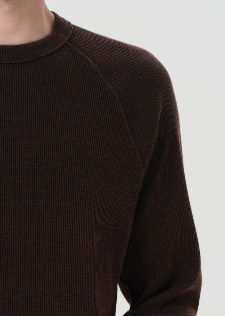 Payson Waffle Tee in Aerosol