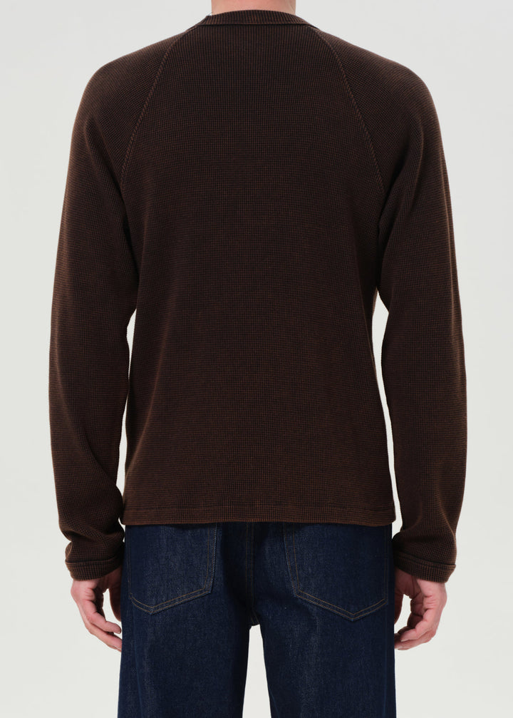 Payson Waffle Tee in Aerosol