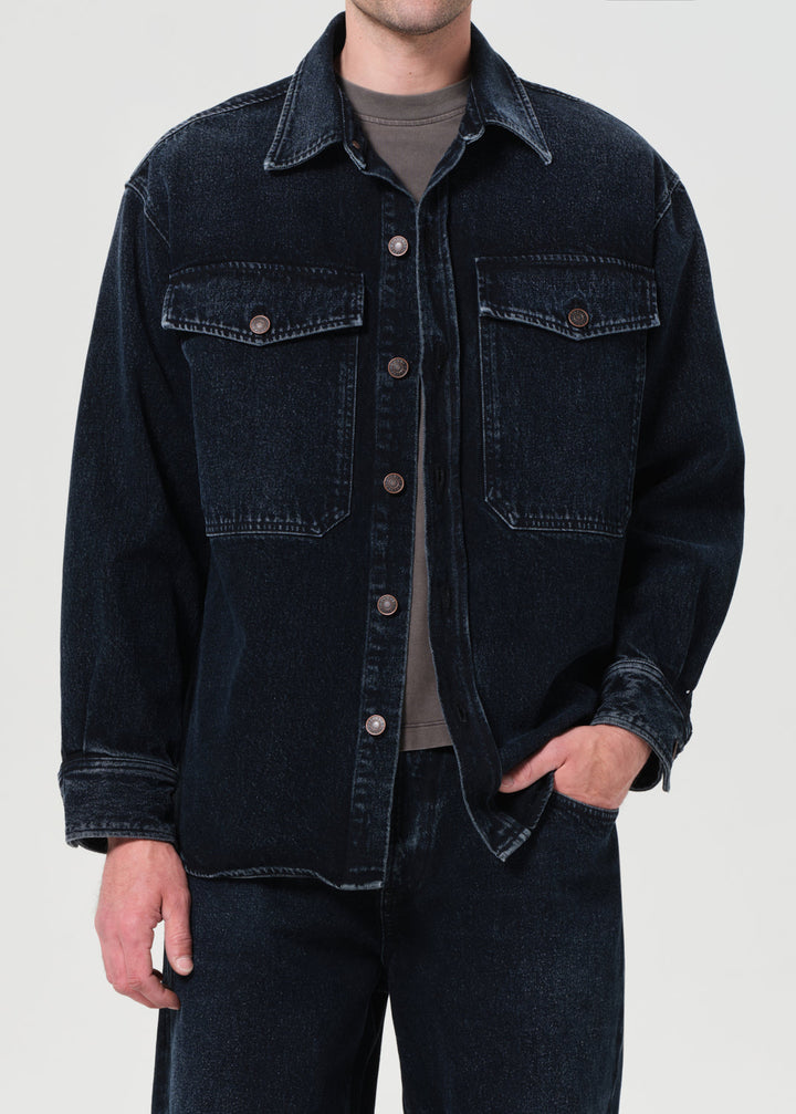 Park Denim Shirt Jacket in Boyd