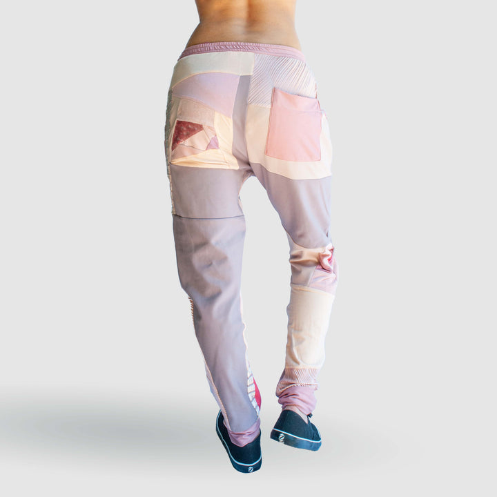 pink 'all-over reroll' jogger
