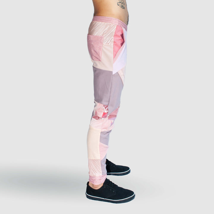 pink 'all-over reroll' jogger