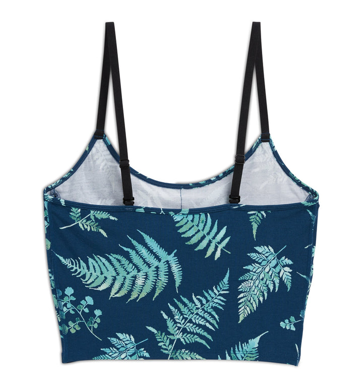 Longline Bra Top - TENCEL™  Modal Botanical