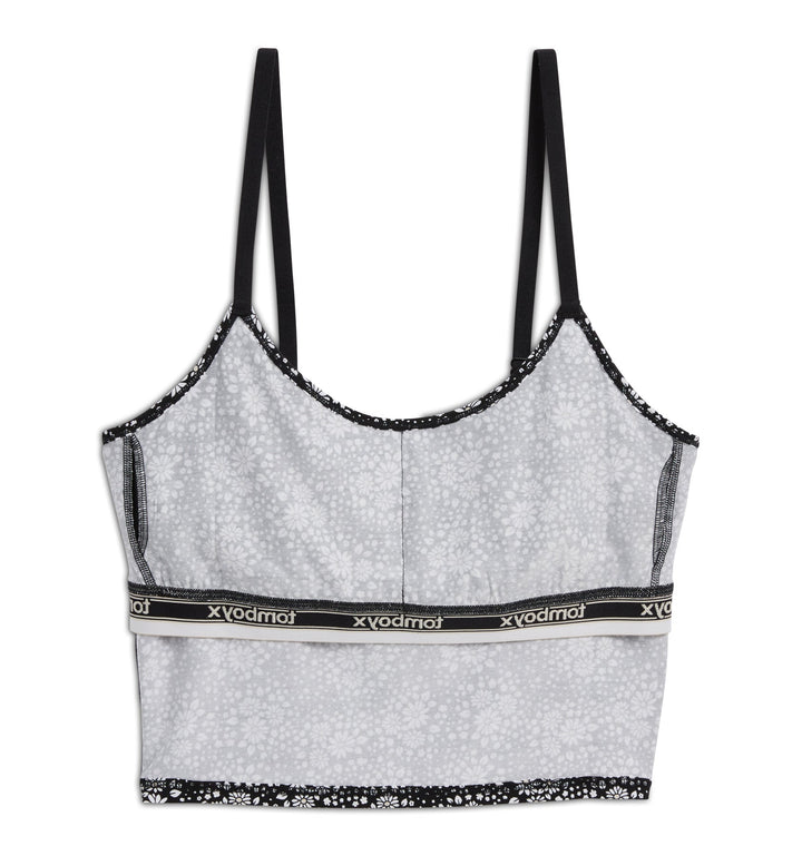 Longline Bra Top - TENCEL™  Modal Petal Pizzazz