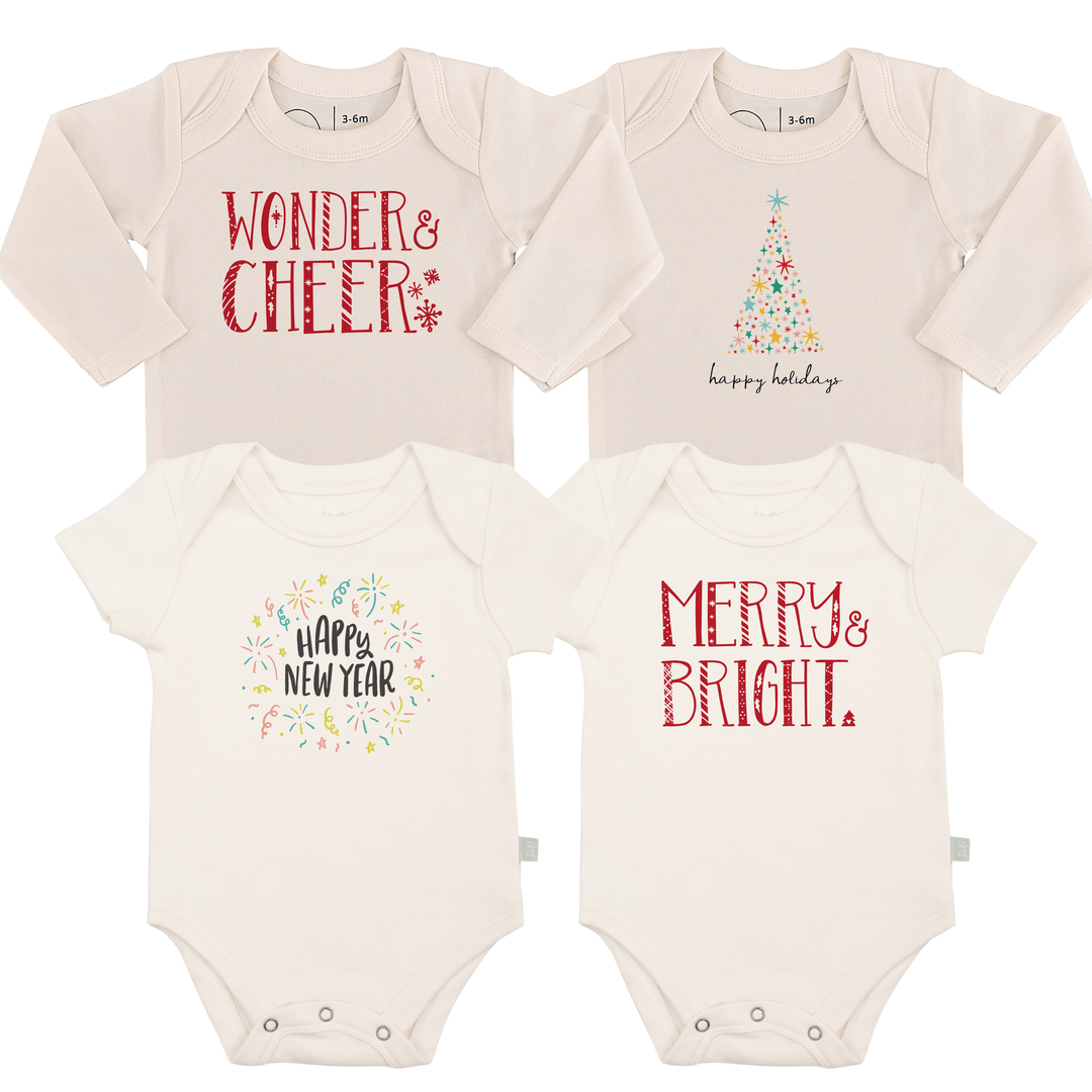 graphic bodysuit set | holiday season 4 pack + 1 free