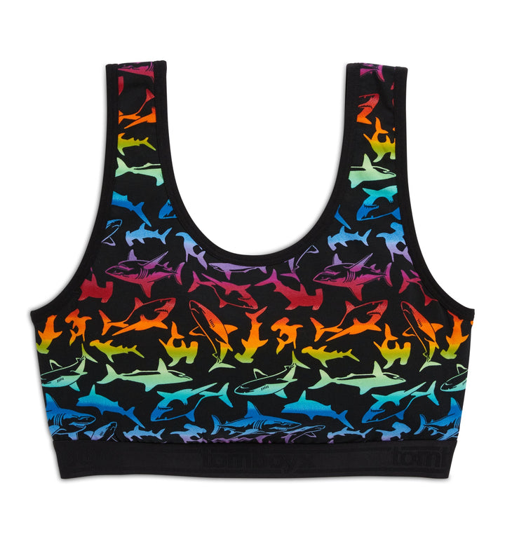Essentials Soft Bra - Shark Frenzy