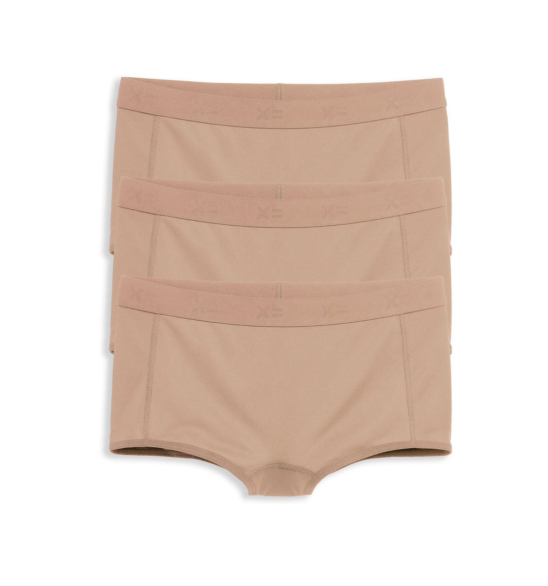 Tucking Boy Shorts 3-Pack - X= Chai