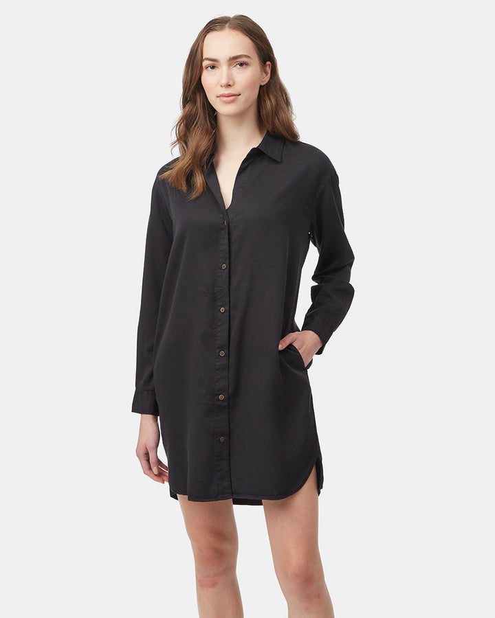 Oversized Shirt Dress