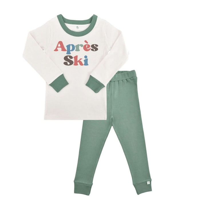 pajamas | apres ski green