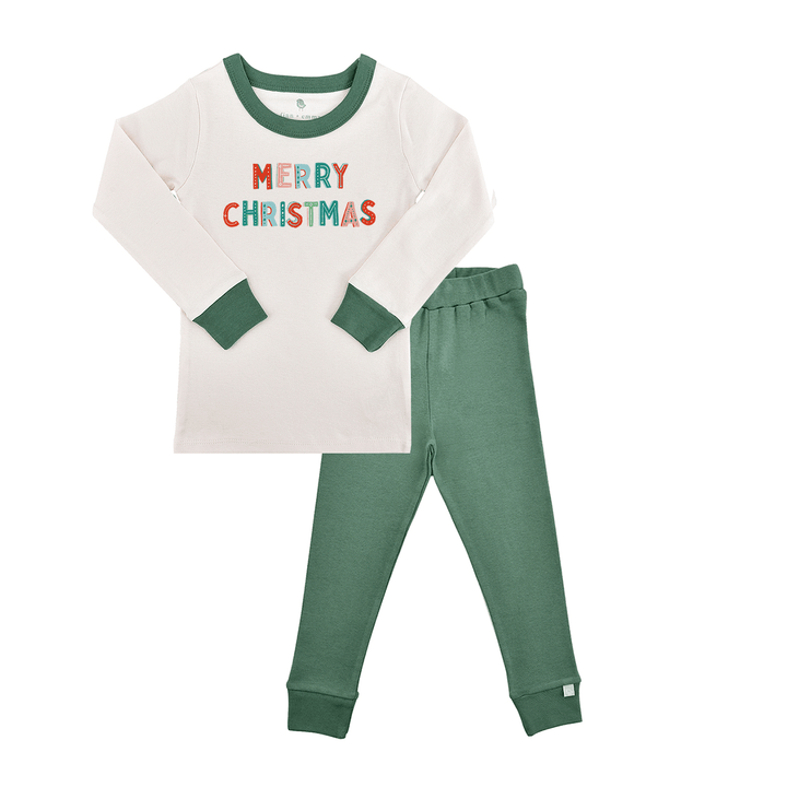 pajamas | merry christmas  green