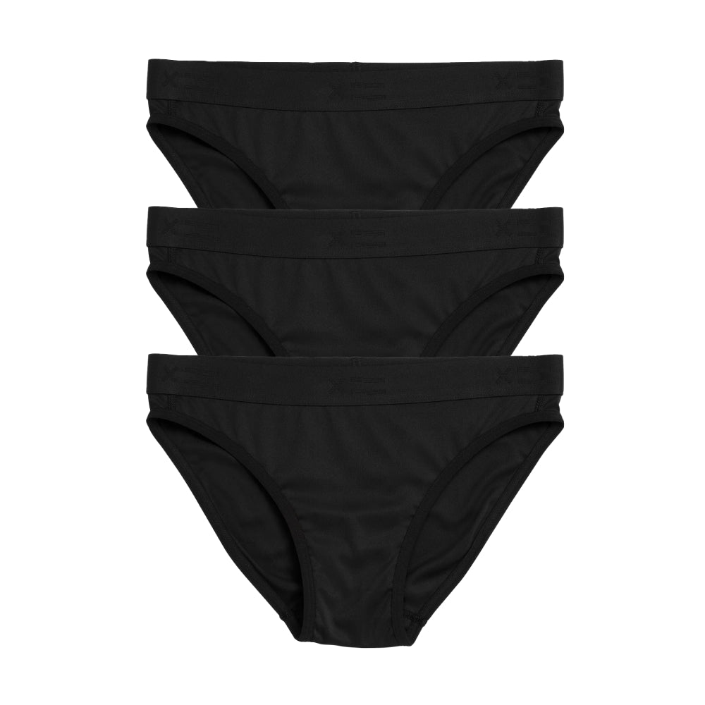 Bikini 3-Pack - Cotton X= Black