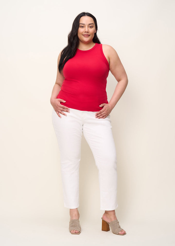 The Ribbed Racer Tank