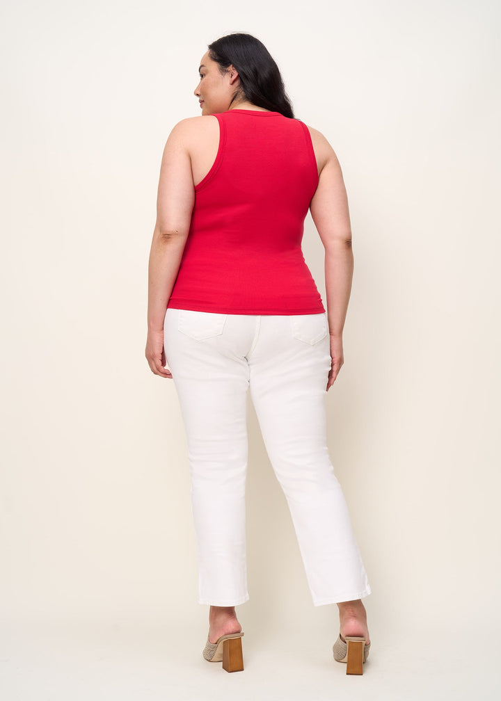 The Ribbed Racer Tank