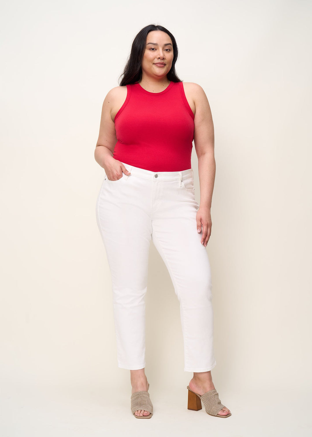 The Ribbed Racer Tank
