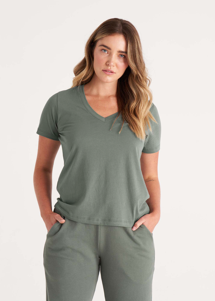 The V Neck Tee