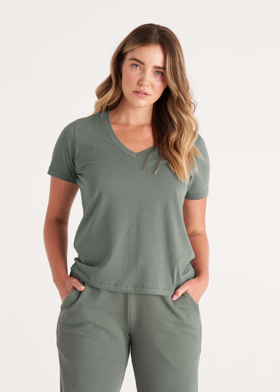 The V Neck Tee