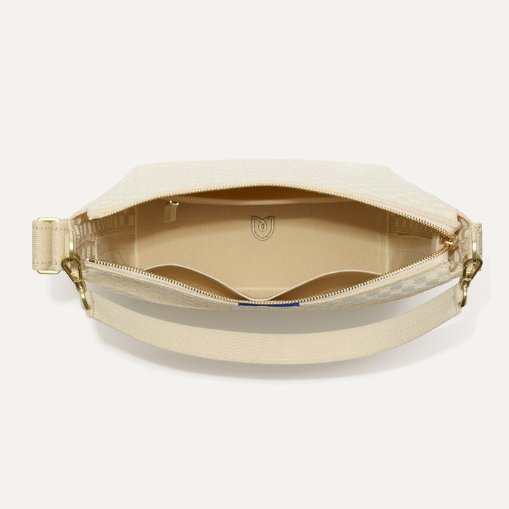 The Mini Zip Bucket - White Sand