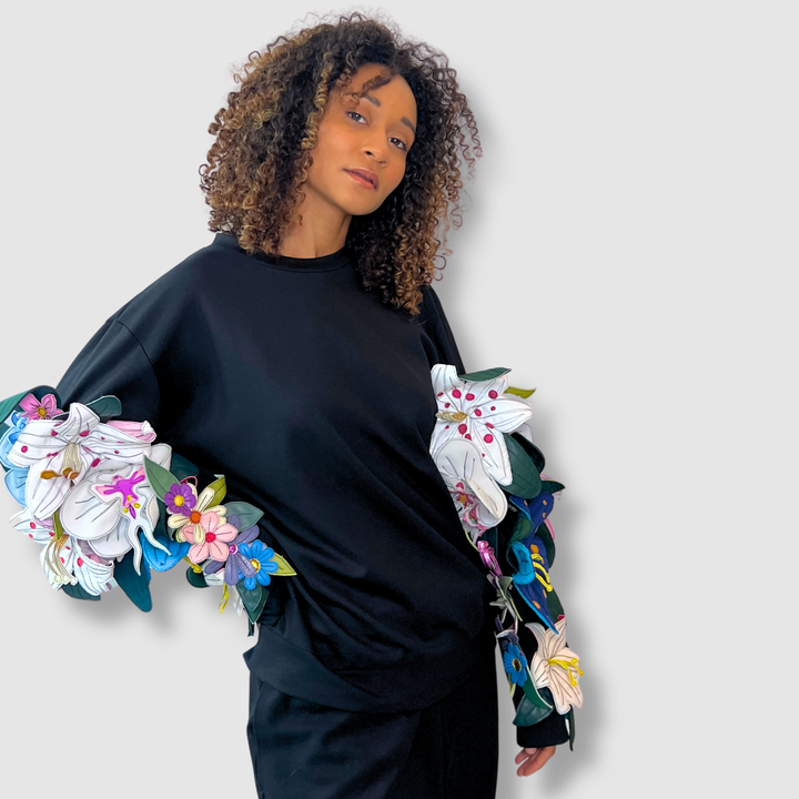'Full Bloom' crewneck sweatshirt *NEW RELEASE*