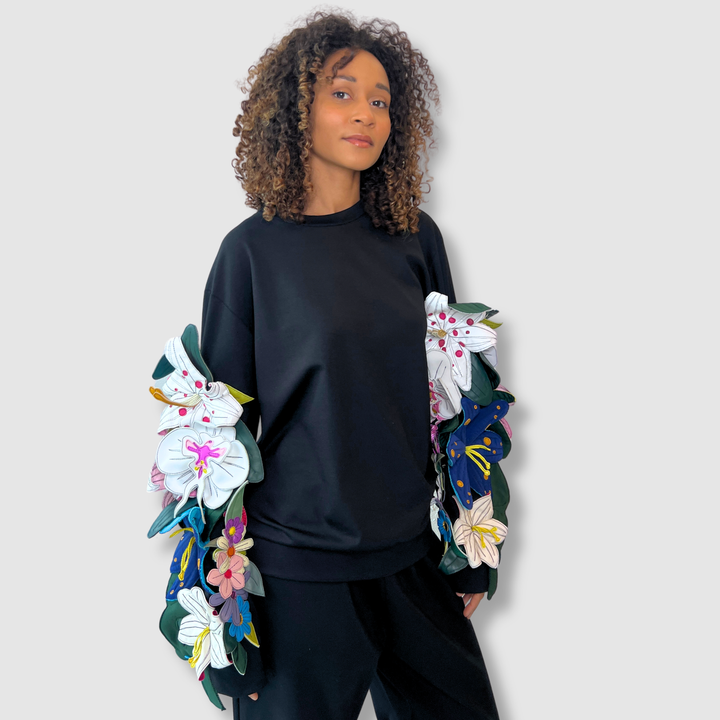 'Full Bloom' crewneck sweatshirt *NEW RELEASE*