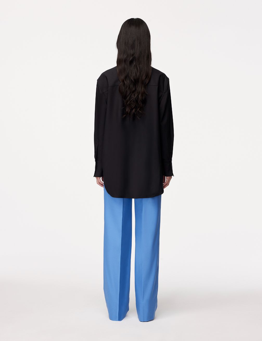 Oversized Wool Men's Shirt