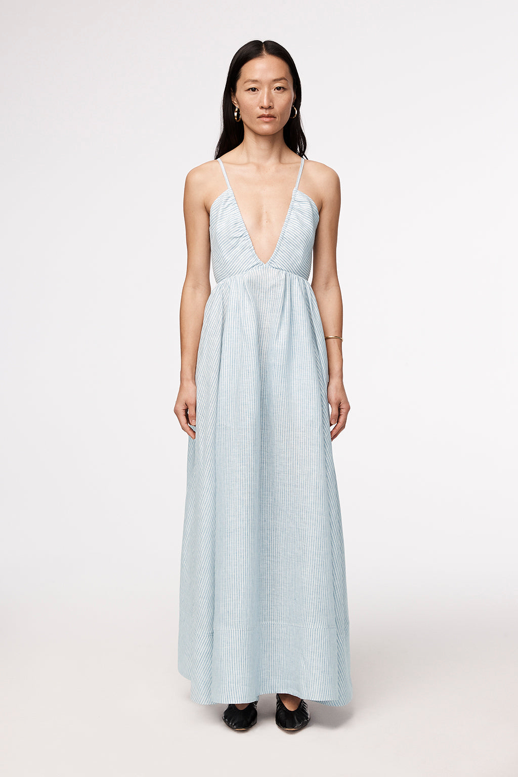 Linen Halter Dress