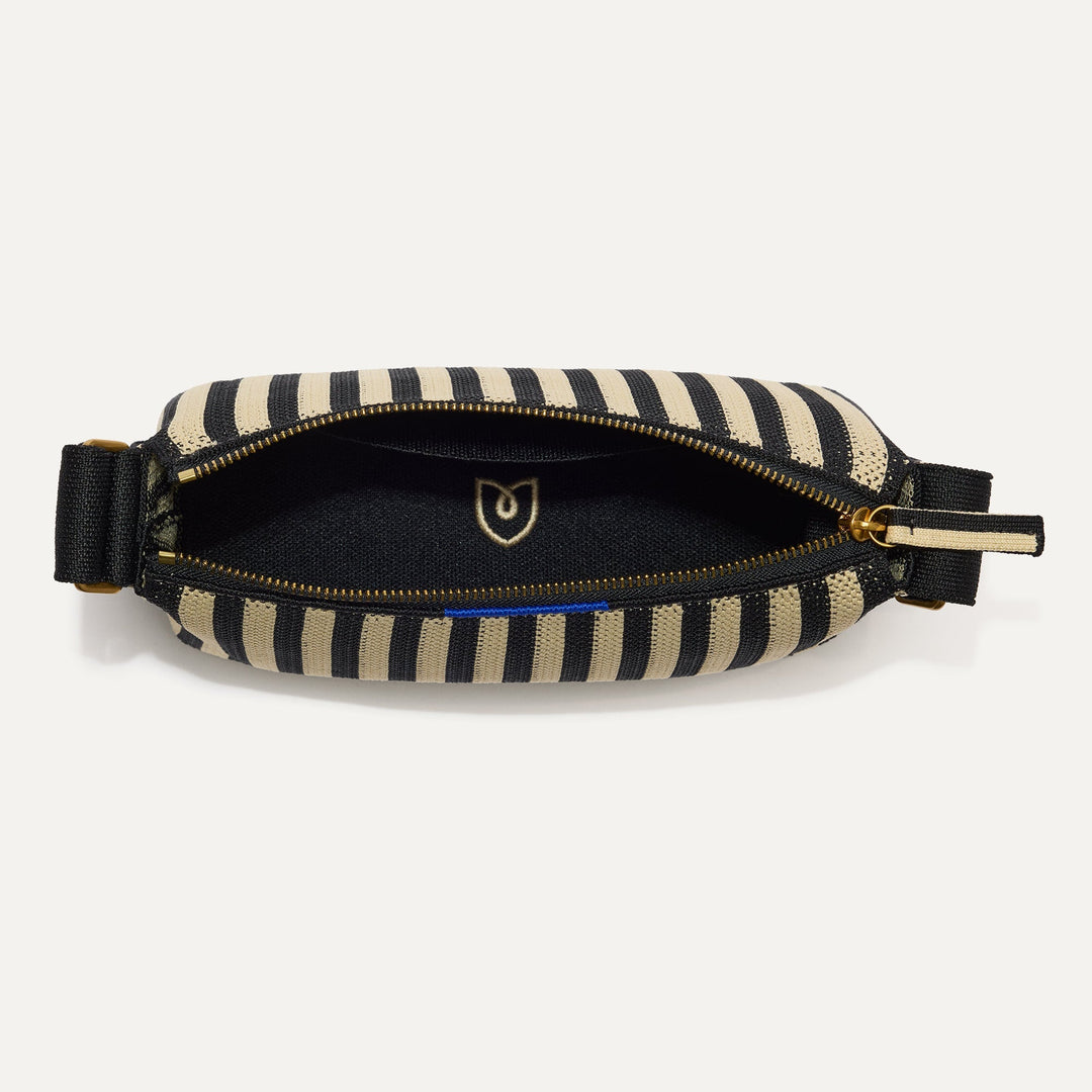 The Casual Crossbody - Black Tie