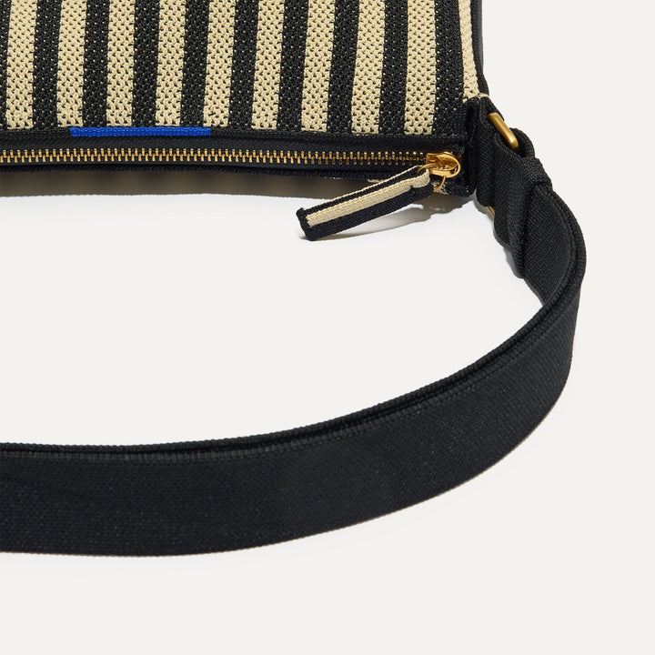 The Casual Crossbody - Black Tie