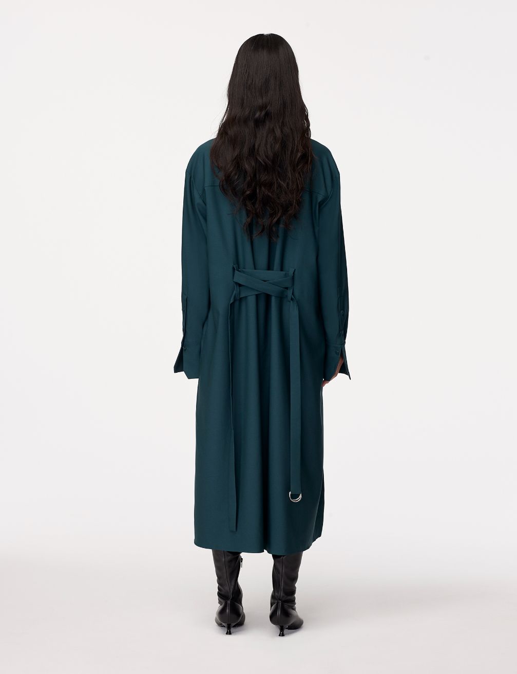 Wool Shirt Dress