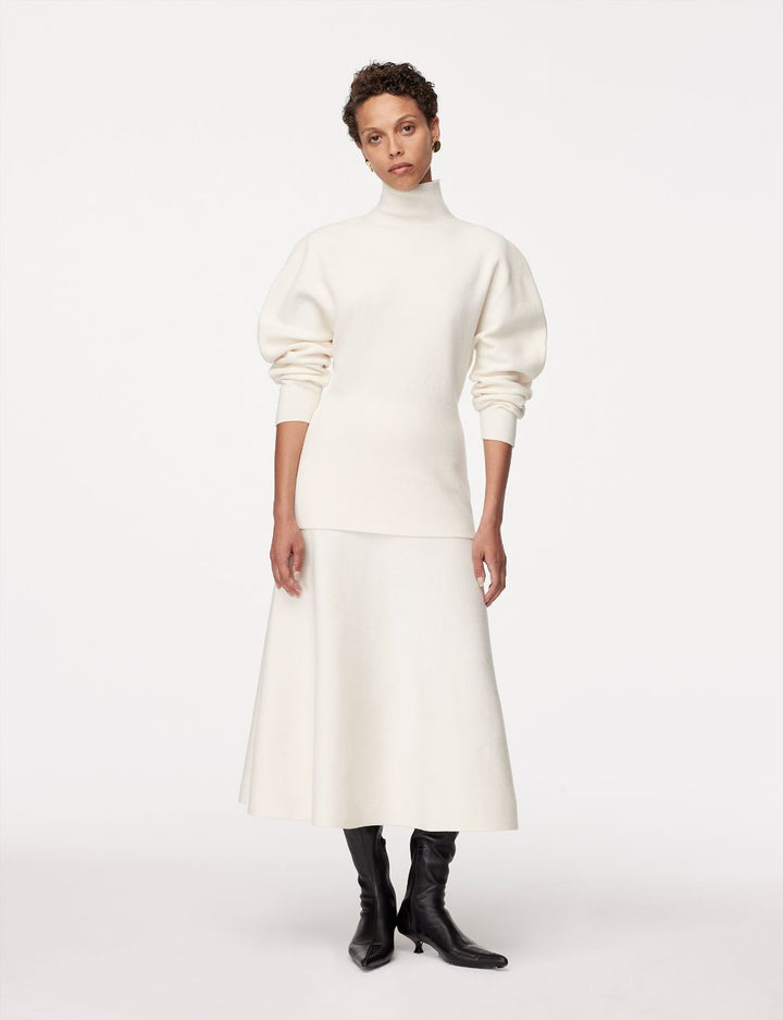 Merino Wool Knit Turtleneck