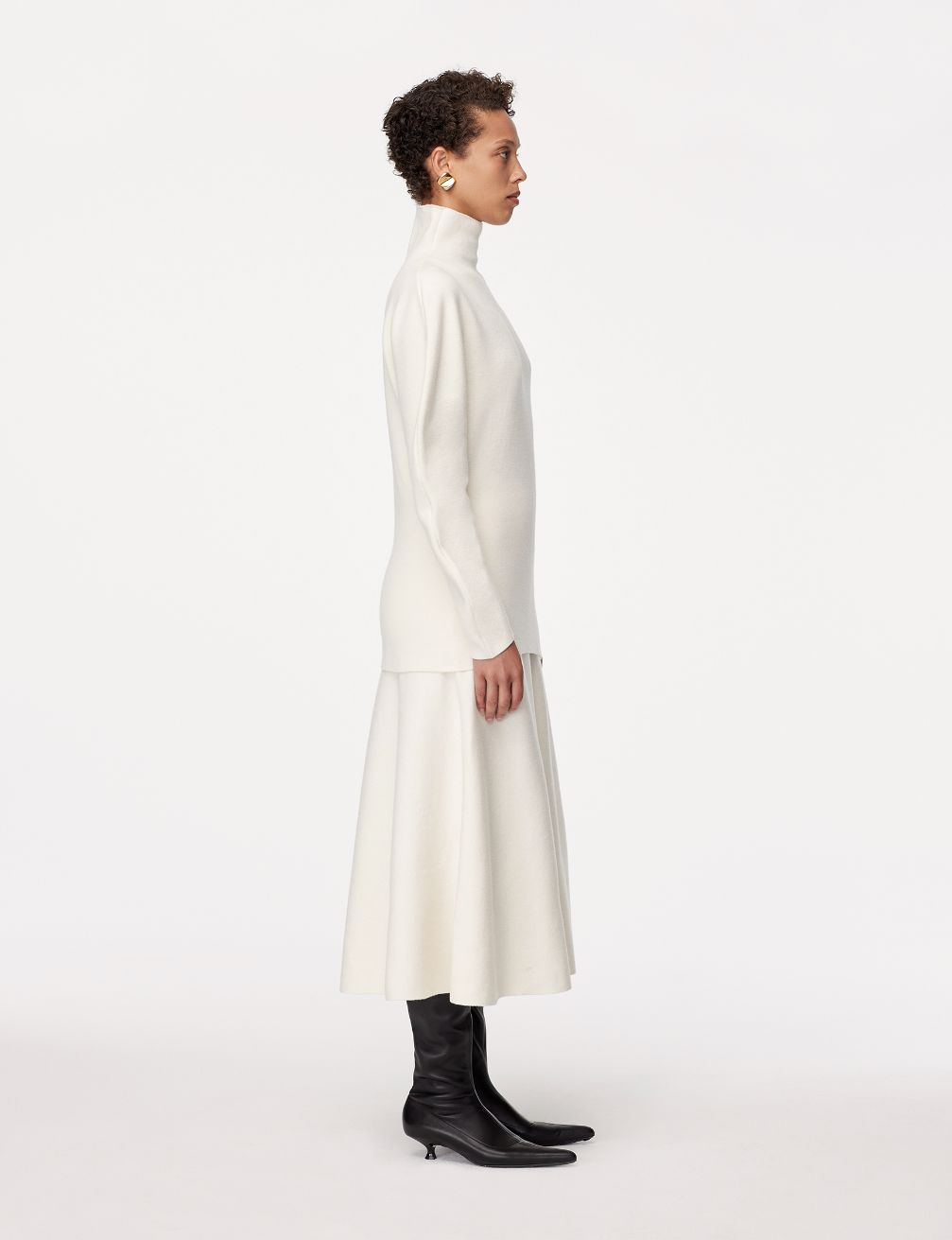 Merino Wool Knit Turtleneck