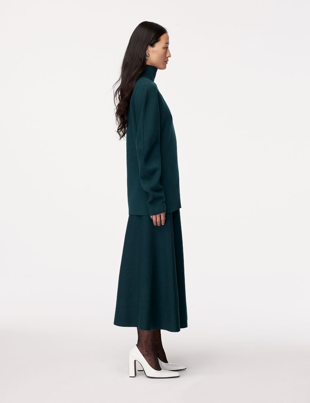 Merino Wool Knit Turtleneck