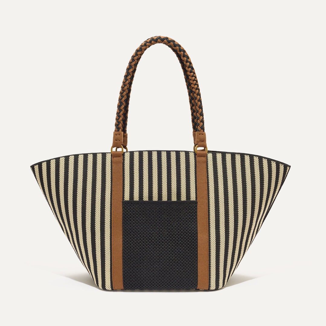 The Summer Tote - Black Tie