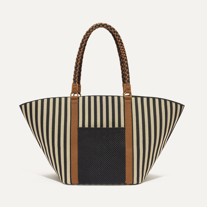 The Summer Tote - Black Tie