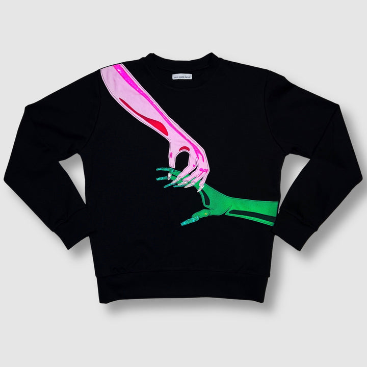'holding space' crewneck sweatshirt