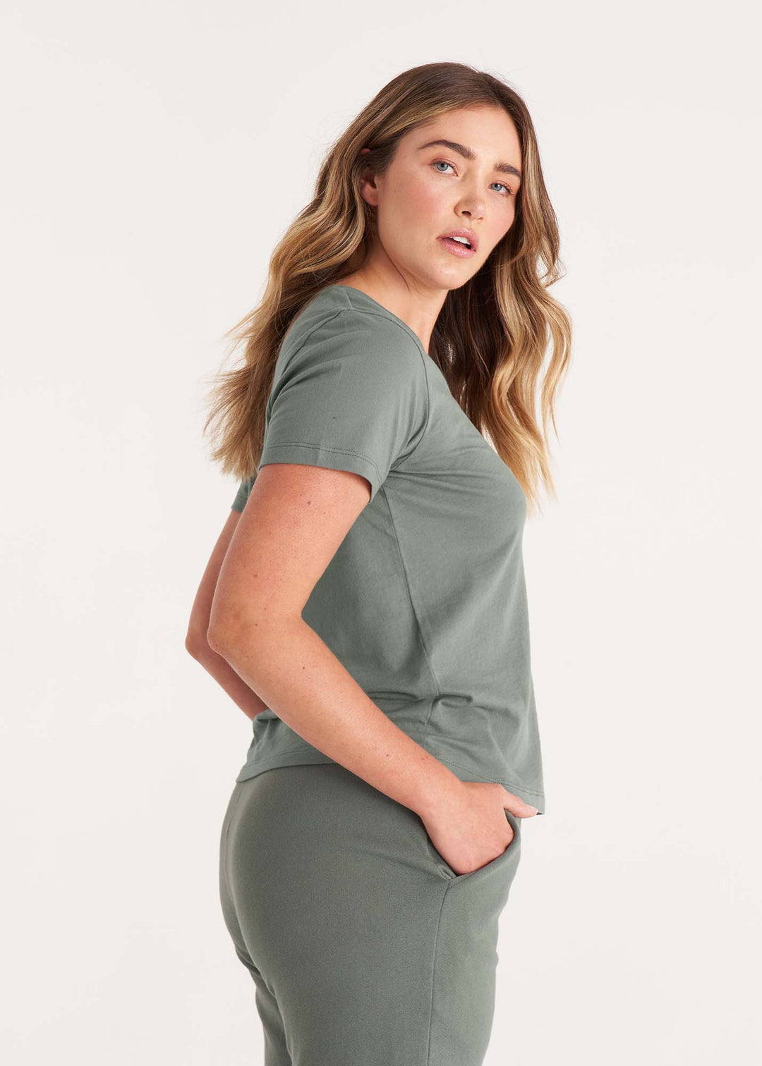 The V Neck Tee