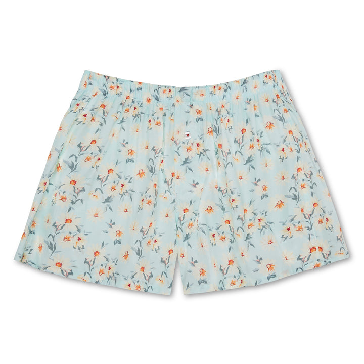 Organic Cotton Daisy Boxer Shorts