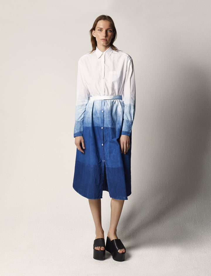 Dip Dye Shirt Dress