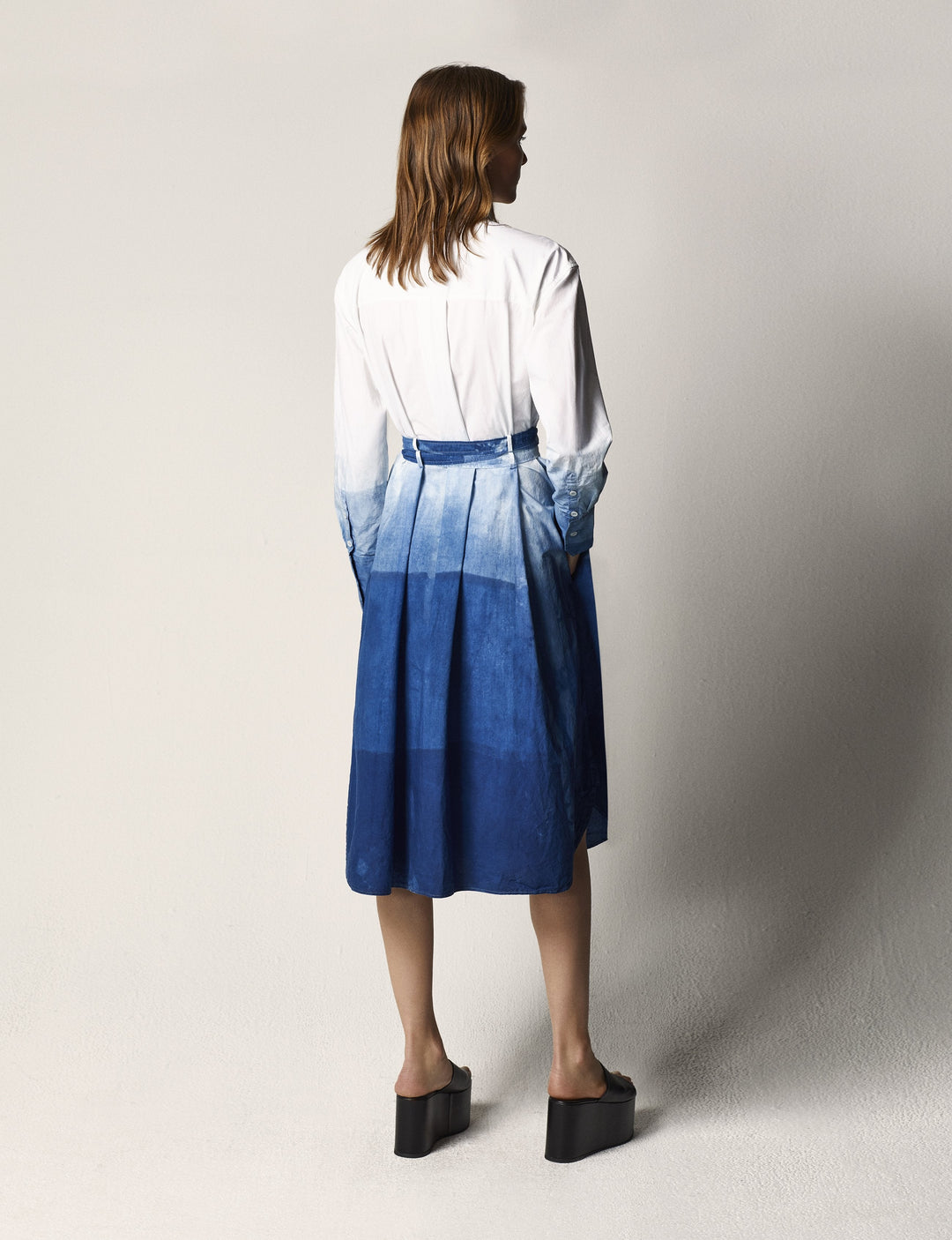 Dip Dye Shirt Dress