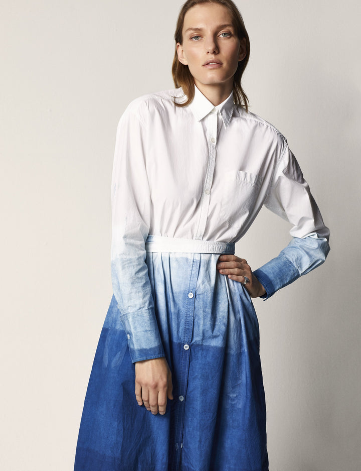 Dip Dye Shirt Dress