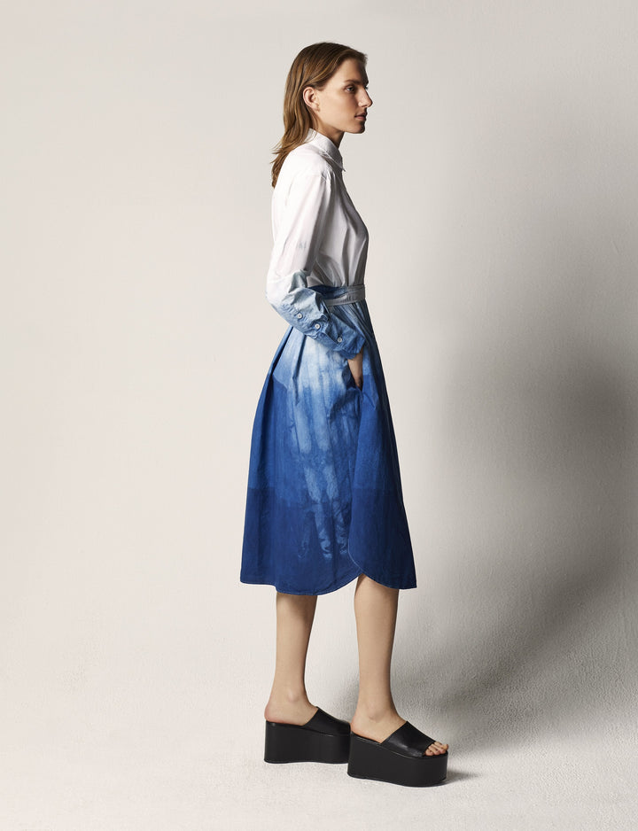 Dip Dye Shirt Dress