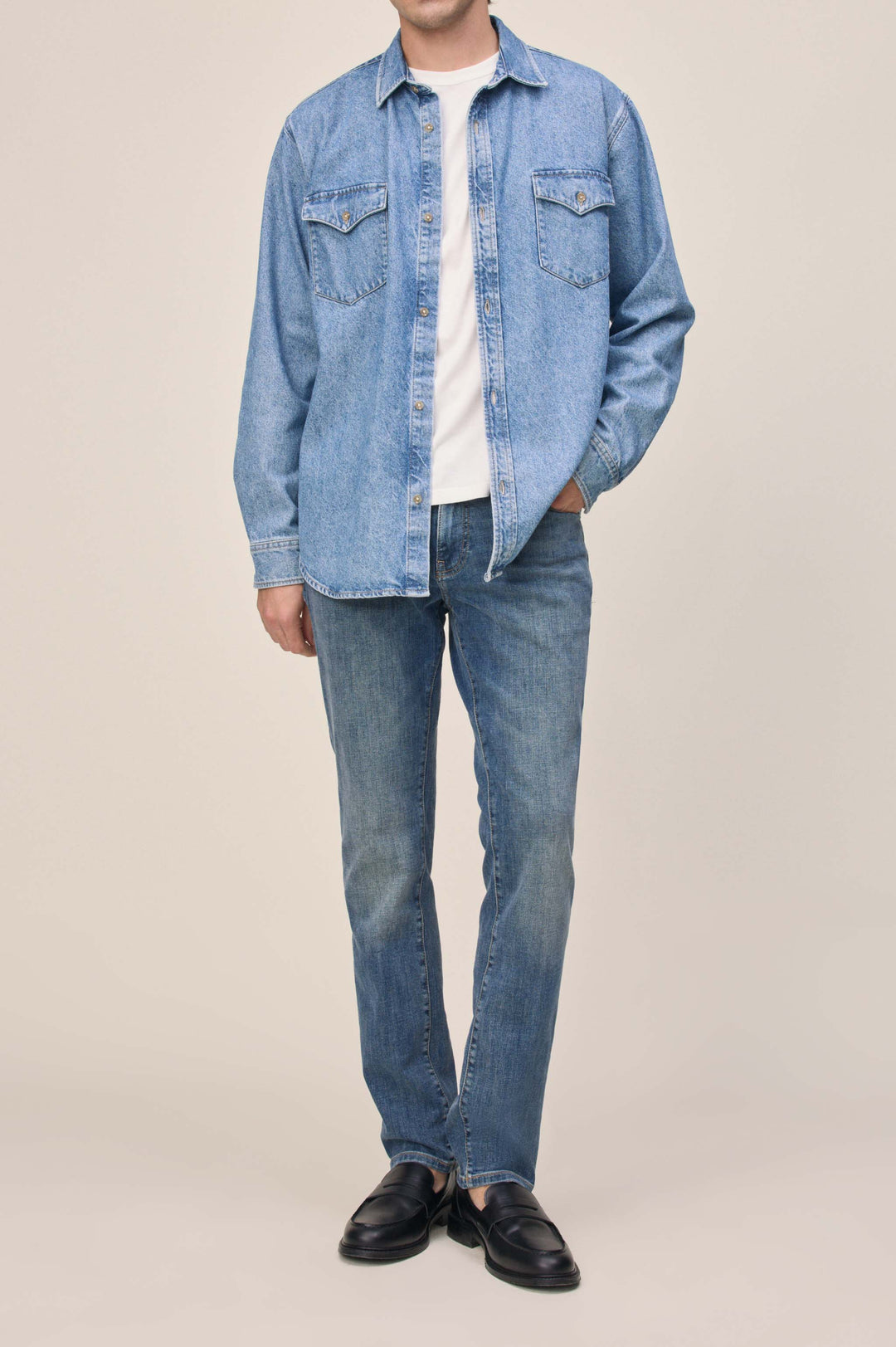 DET - DENIM SHIRT | CLEO