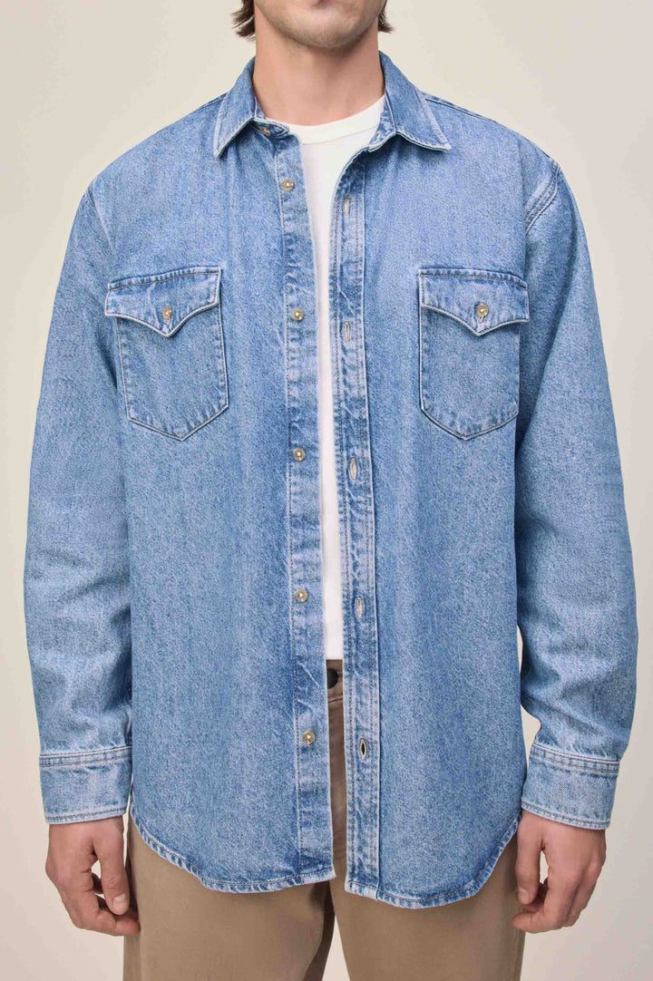 DET - DENIM SHIRT | CLEO