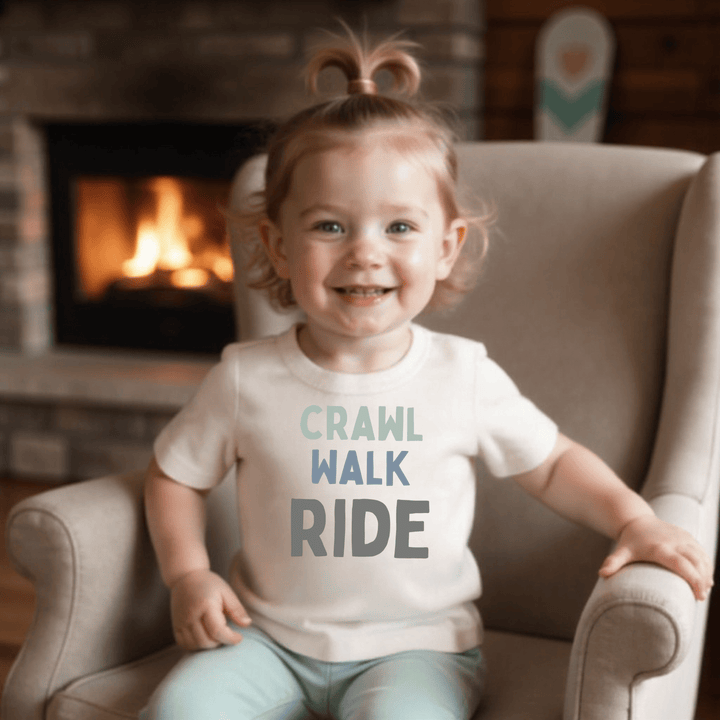 graphic tee | crawl walk ride