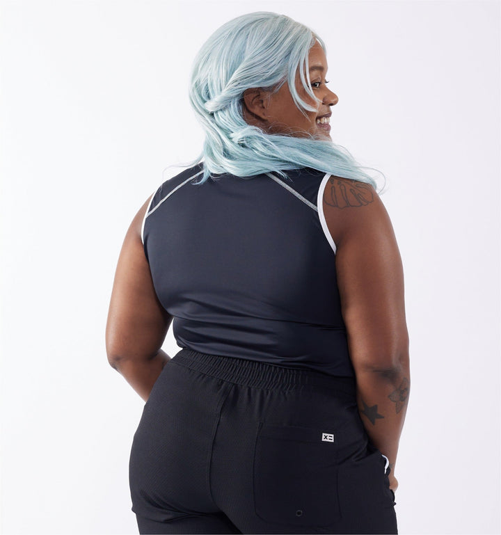 Swim Tank - Black Novelty