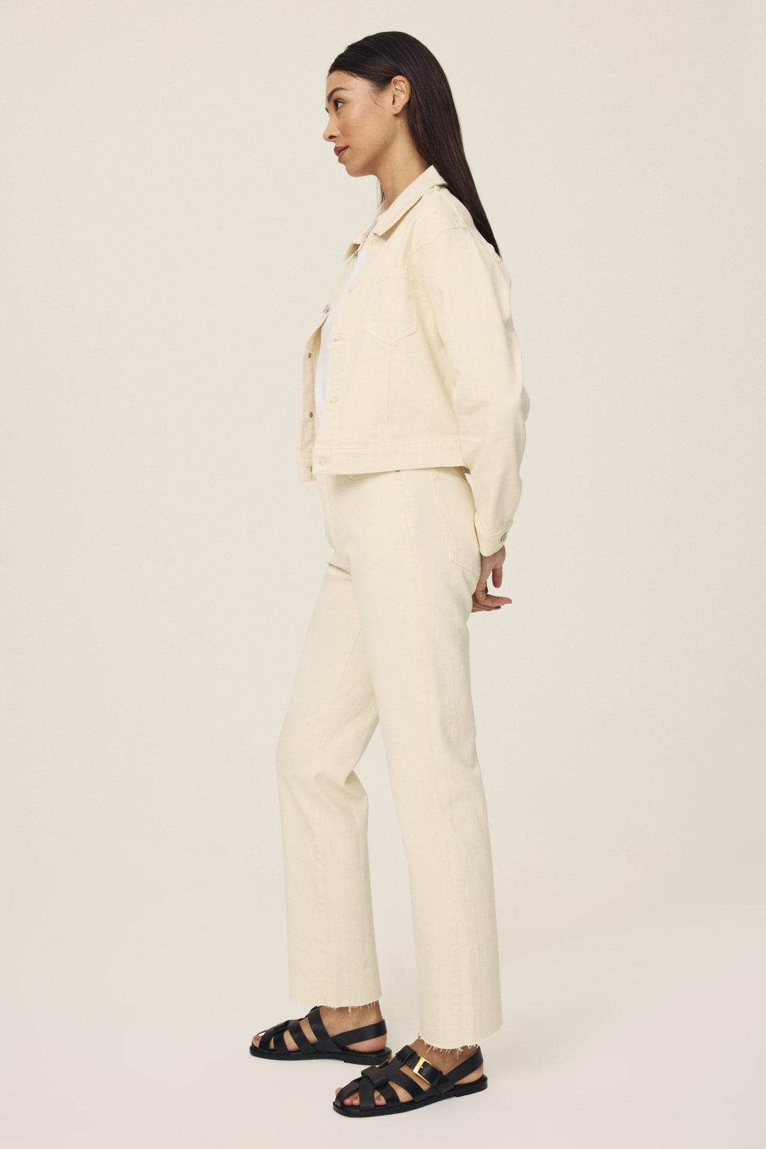 ASE - STRAIGHT JEANS | ECRU