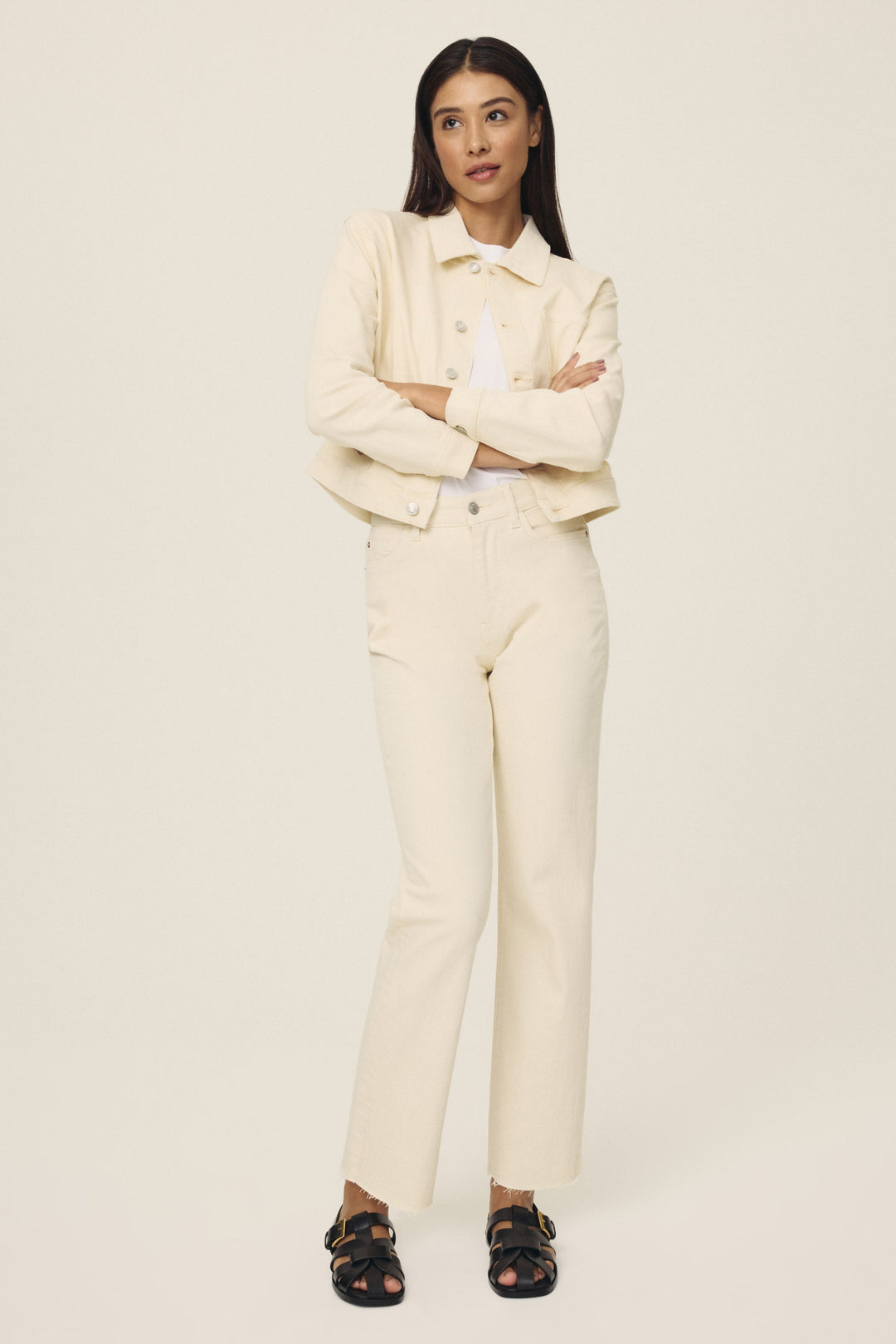 ASE - STRAIGHT JEANS | ECRU